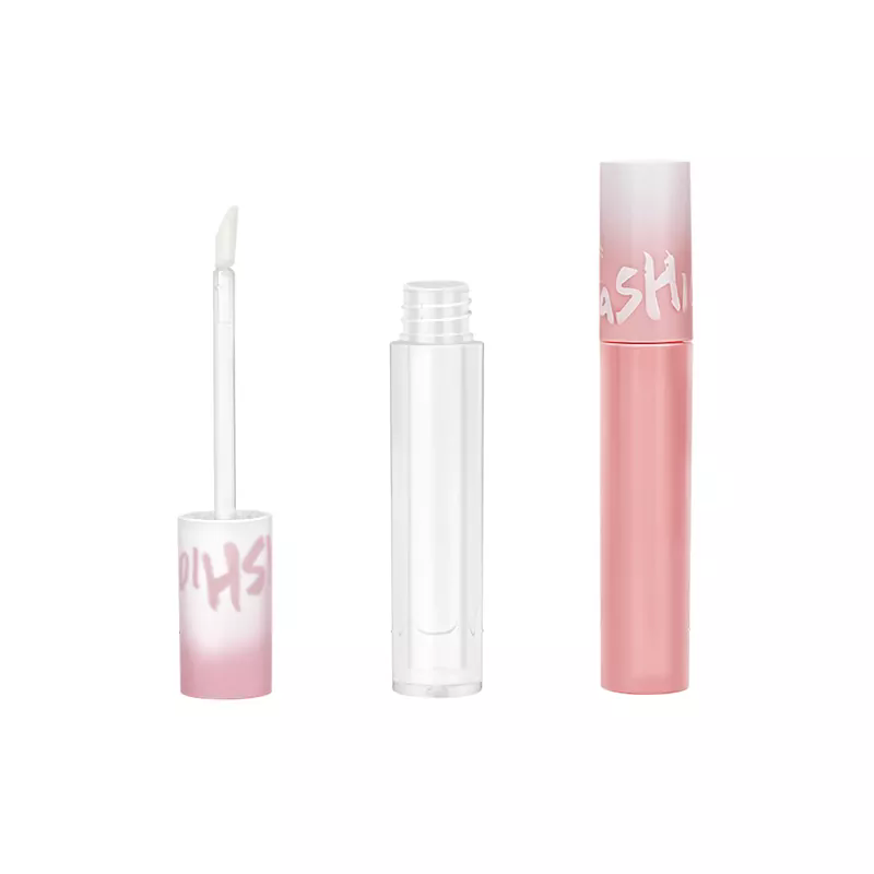 ¿Cuáles son las ventajas del tubo de lápiz labial de tapa redonda con color transparente?