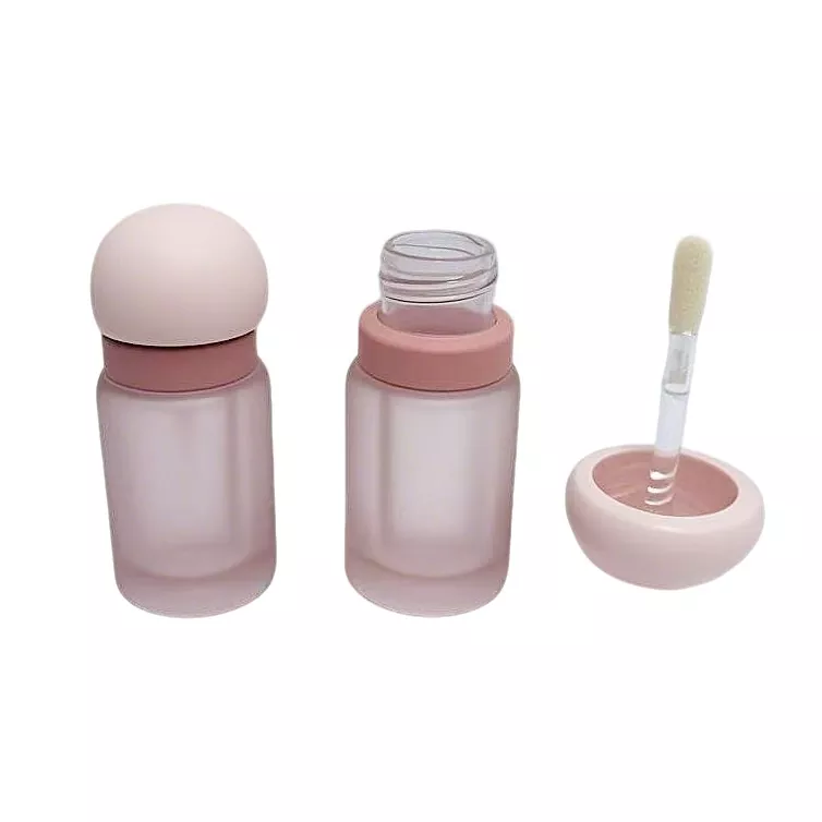 Tubos de glaseado labial en forma de cebolla